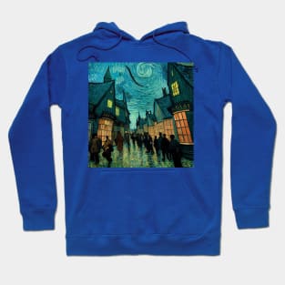 Starry Night in Diagon Alley Hoodie